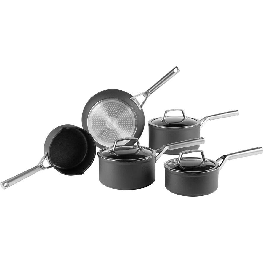 Ninja Ninja Foodi ZEROSTICK 5 - teiliges Top - und Pfannenset (C35000EU) - Prime Devine SupplyC35000EUOtthon és kert - > Konyha és étkezés - > Főző - és sütőeszközök - > Főzőeszközök - > Edénykészlet