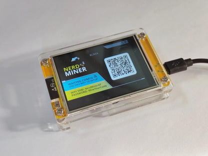 2.8 Inch NerdMiner V2 Hashrate, Smart Display, Crypto Solo, Lottery, Nerd Miner, Bitcoin Miner ESP32 - 2432S028R, 49 k/S - Prime Devine Supply14:366NerdMiner V2 1.6.3NerdMiner V2 1.6.3