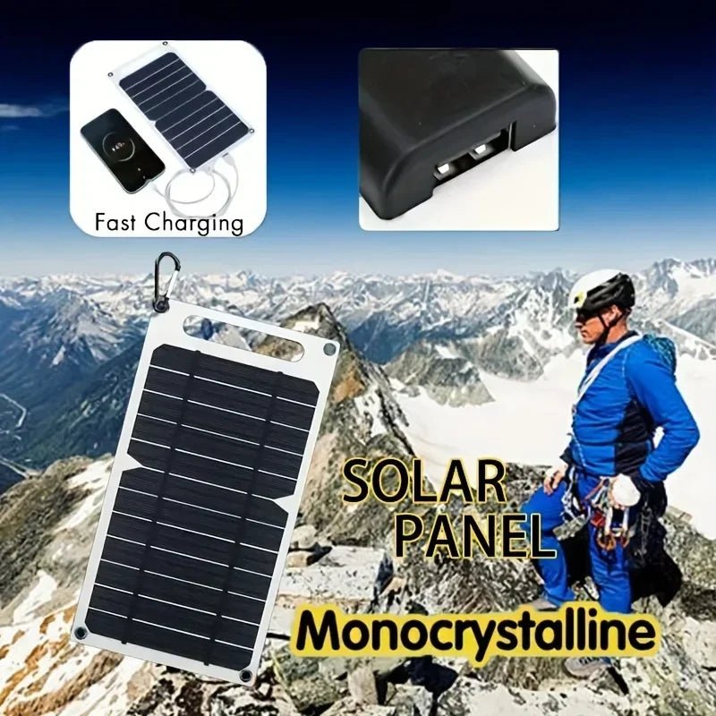 35W Sunpower Portable Solar Panel 5V Solar Plate WithUSB Safe Stabilize Charger ForPower Bank Phone Outdoor Camping Home RV Gift - Prime Devine Supply14:2935W 5V35W 5V