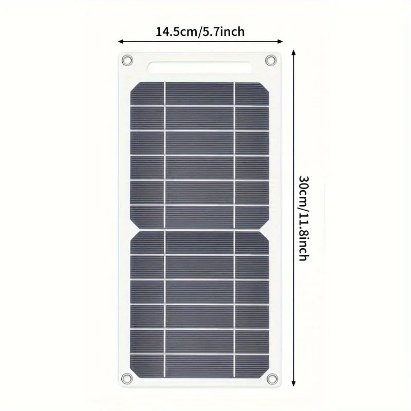 35W Sunpower Portable Solar Panel 5V Solar Plate WithUSB Safe Stabilize Charger ForPower Bank Phone Outdoor Camping Home RV Gift - Prime Devine Supply14:2935W 5V35W 5V