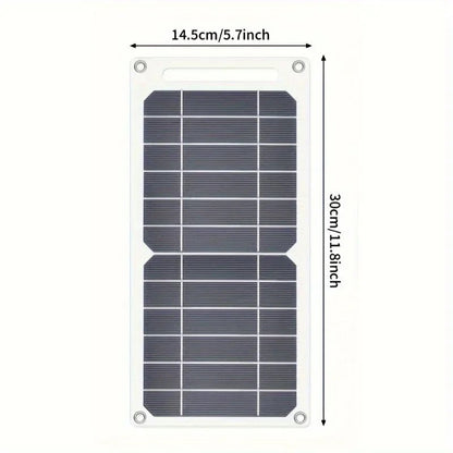 35W Sunpower Portable Solar Panel 5V Solar Plate WithUSB Safe Stabilize Charger ForPower Bank Phone Outdoor Camping Home RV Gift - Prime Devine Supply14:2935W 5V35W 5V