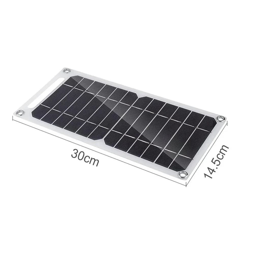 35W Sunpower Portable Solar Panel 5V Solar Plate WithUSB Safe Stabilize Charger ForPower Bank Phone Outdoor Camping Home RV Gift - Prime Devine Supply14:2935W 5V35W 5V