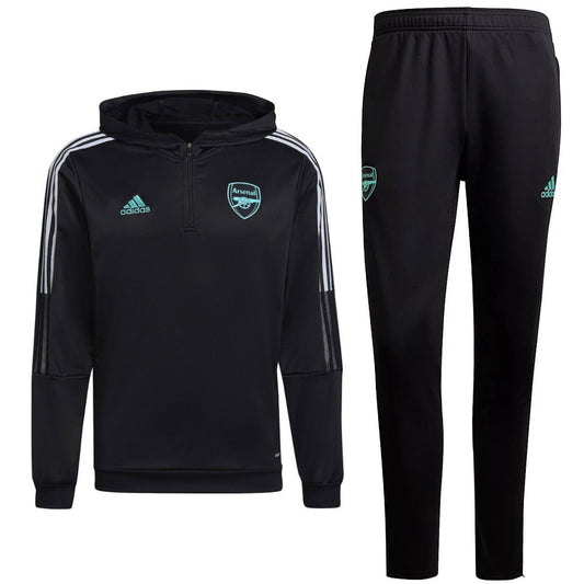 Arsenal FC black hooded training technical tracksuit 2022 - Adidas - Prime Devine Supply43658375364841n/aMen's Extrasmall