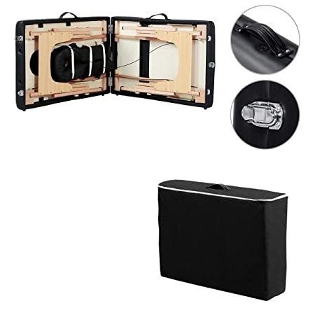 Black Adjustable Portable Massage Tattoo Folding Elevated Table - Prime Devine SupplyYQMO1277Accents > Massage Tables