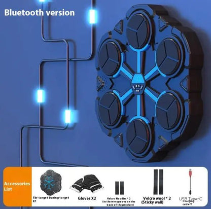 Boxing Target Machine - Prime Devine SupplyD4FTS8LXKFitness & AccessoriesBluetooth Version