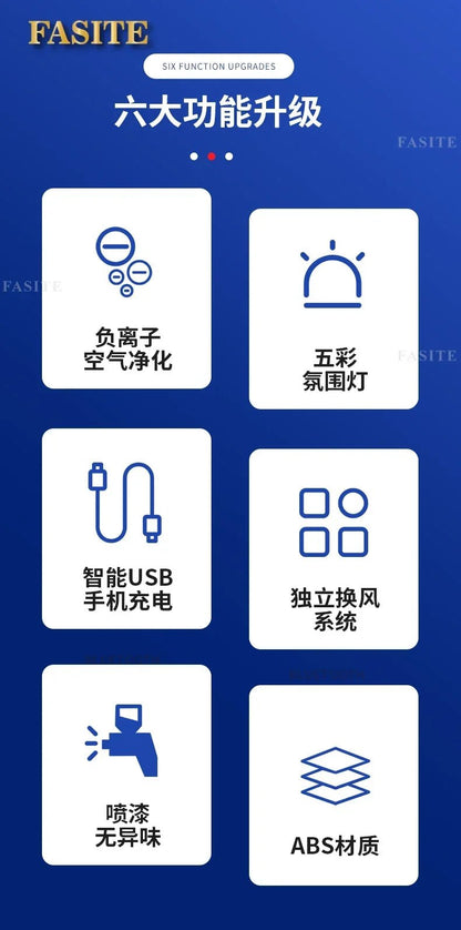 Capsule Sleeping Bed Capsule Room Japanese Style B & B E - Sports Hotel Adult Upper and Lower Bunk Qinglv Single Plastic - Prime Devine Supply14:200004889Accessories AAccessories A