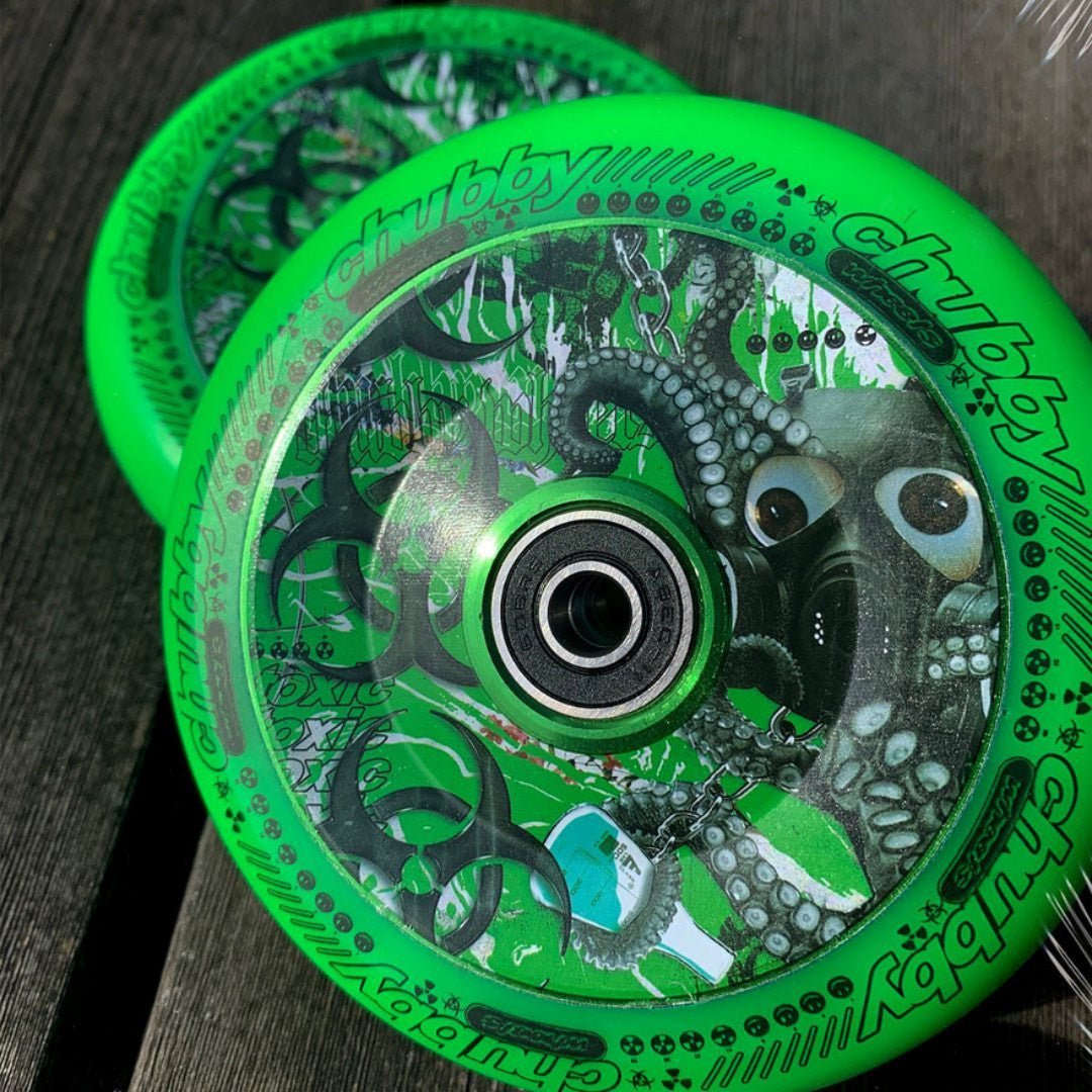 Chubby Lab Neon Green 110mm - Single Wheel - Prime Devine SupplyCHLABNGScooter Wheels