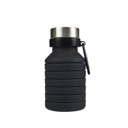 Collapsible Silicone Water Bottle - Prime Devine Supply1775316929538519043Fitness & AccessoriesBlue