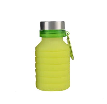 Collapsible Silicone Water Bottle - Prime Devine Supply1775316929538519041Fitness & AccessoriesGreen
