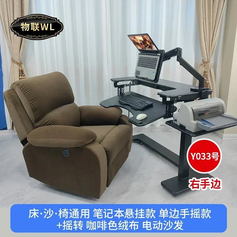 Computer desk bed notebook desktop computer desk bedside table lifting table lazy table cockpit suspension bracket - Prime Devine Supply14:350853Y033Y033