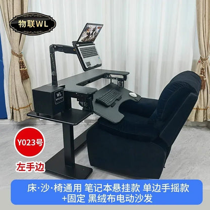 Computer desk bed notebook desktop computer desk bedside table lifting table lazy table cockpit suspension bracket - Prime Devine Supply14:10Y023Y023