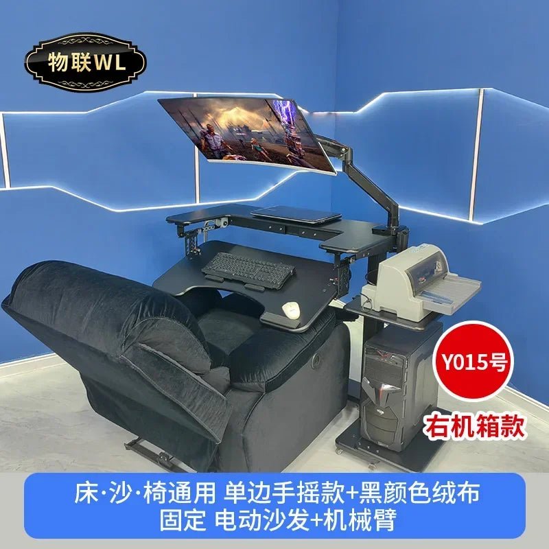 Computer desk bed notebook desktop computer desk bedside table lifting table lazy table cockpit suspension bracket - Prime Devine Supply14:200000195Y015Y015