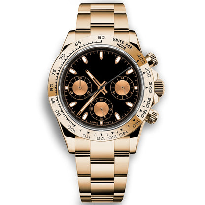 Corgeut 39mm Watch Quartz for Men Luxury Chronograph Fashion Sapphire Trendy Stylish Sports Mens Steel Band Wrist Watches - Prime Devine Supply14:10000597914;5:56964930No logo14