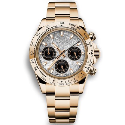 Corgeut 39mm Watch Quartz for Men Luxury Chronograph Fashion Sapphire Trendy Stylish Sports Mens Steel Band Wrist Watches - Prime Devine Supply14:10001377715;5:56964930No logo15