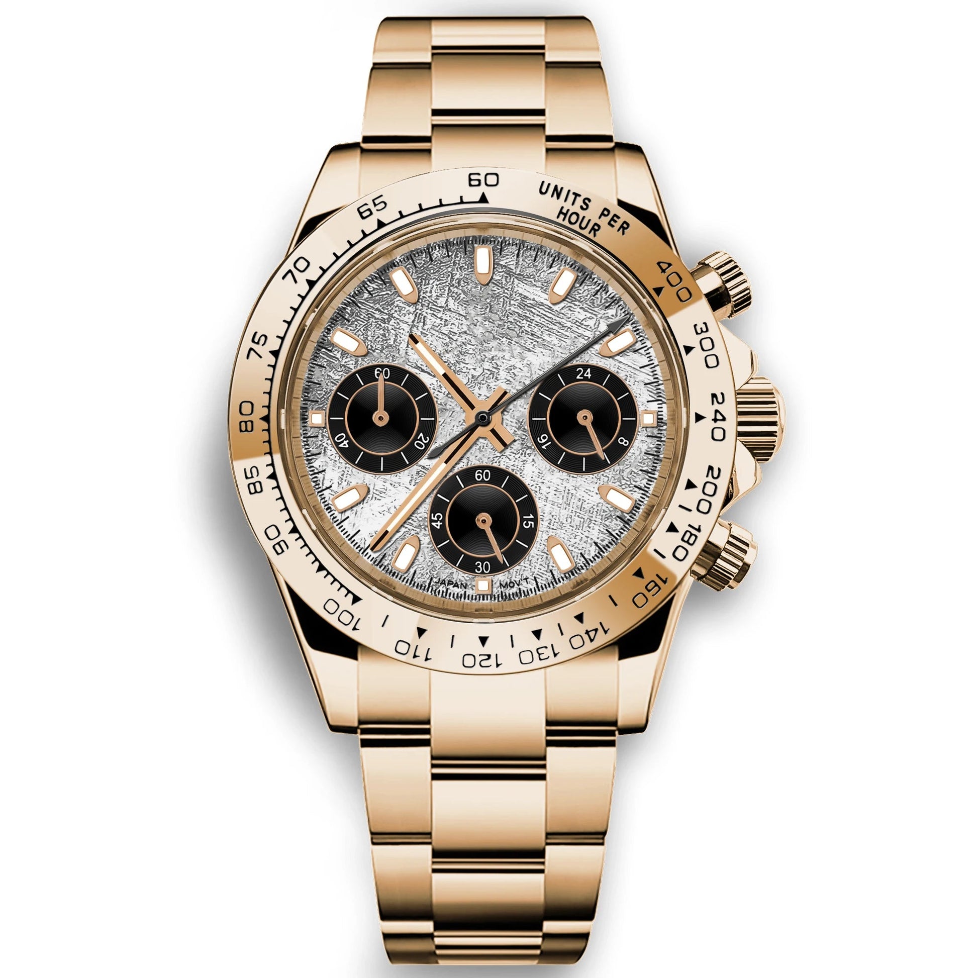 Corgeut 39mm Watch Quartz for Men Luxury Chronograph Fashion Sapphire Trendy Stylish Sports Mens Steel Band Wrist Watches - Prime Devine Supply14:10001377715;5:56964930No logo15