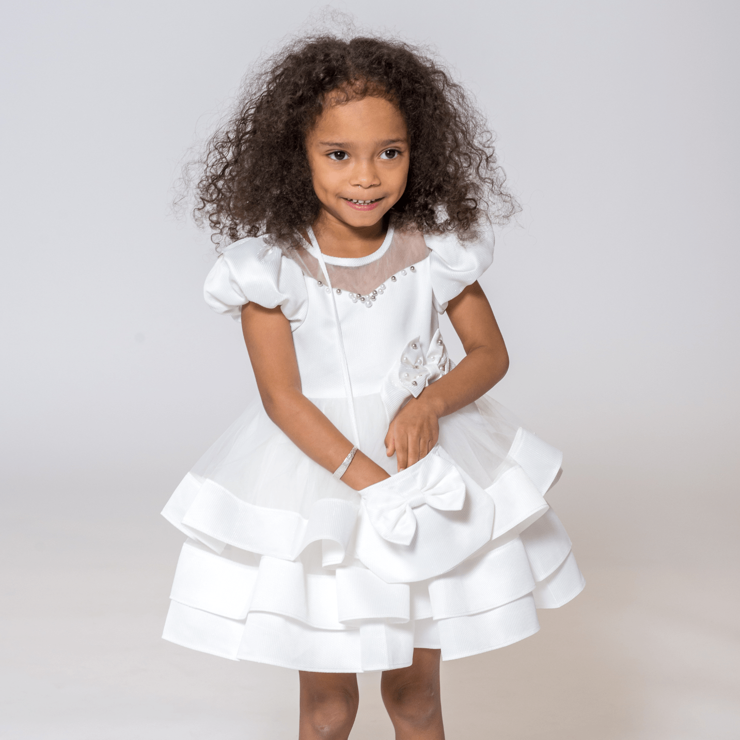 Erica's little sister toddler girl dress - Prime Devine Supply70600705Formal GirlsOffwhite