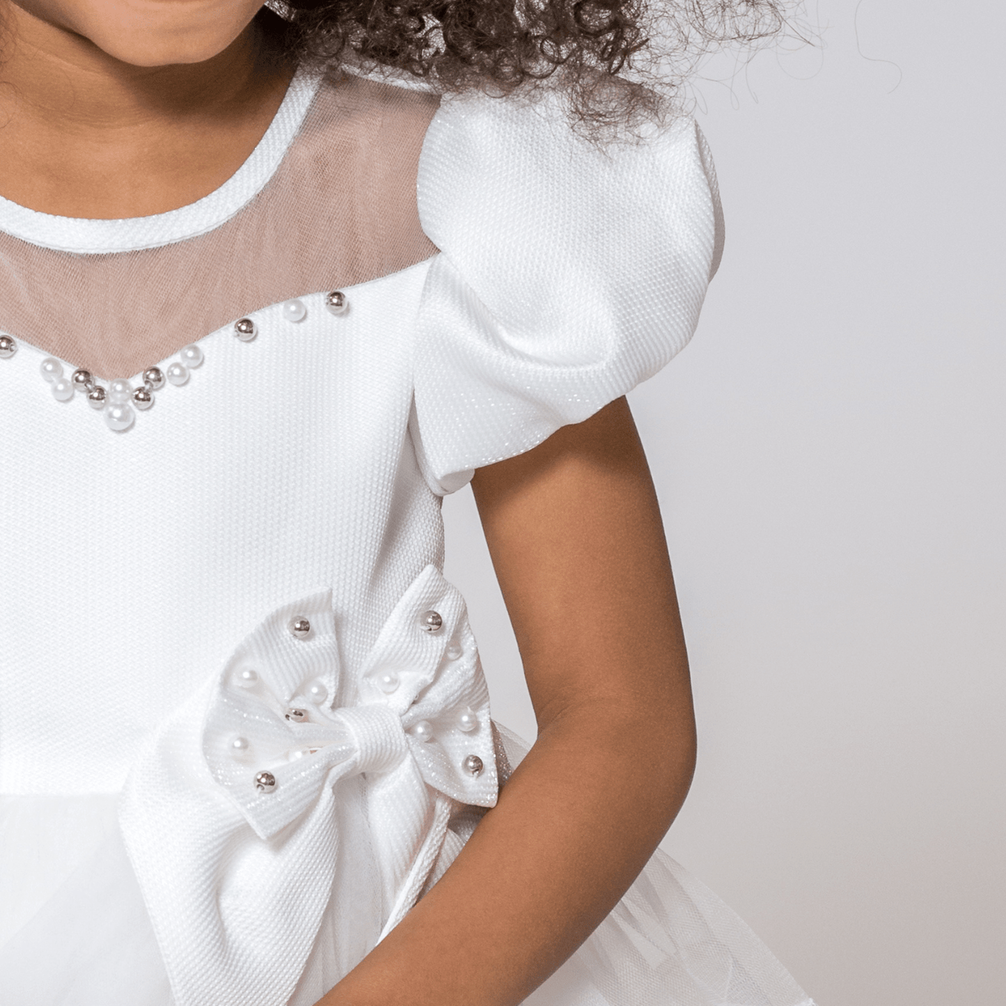 Erica's little sister toddler girl dress - Prime Devine Supply70600705Formal GirlsOffwhite
