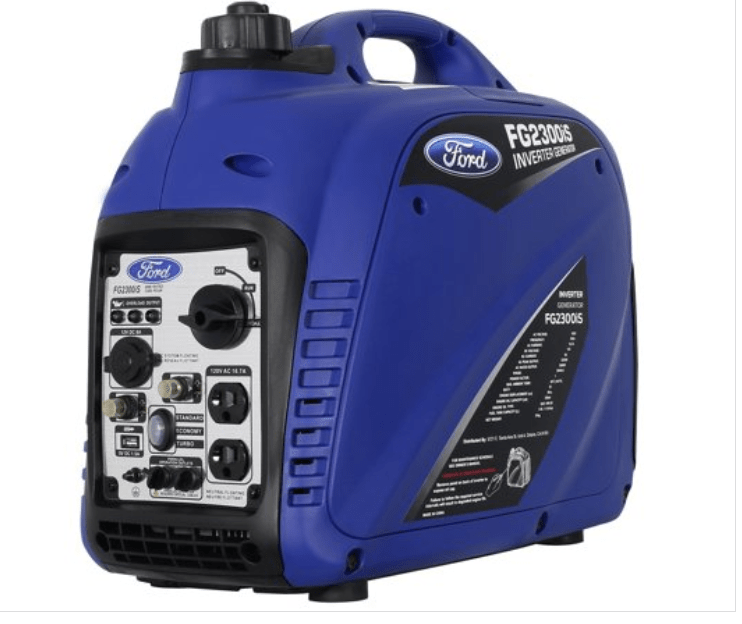 Ford NUT_FG2300is 2300 Watt Portable Gasoline Super Quiet Inverter Generator FG2300iS, Blue - Prime Devine SupplyFG2300iSInverter Generator