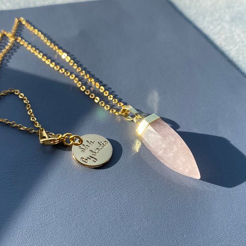Glow Necklace - Crystal Quartz / Rose Quartz / Amethyst - Prime Devine SupplyAMETHYSTAmethyst