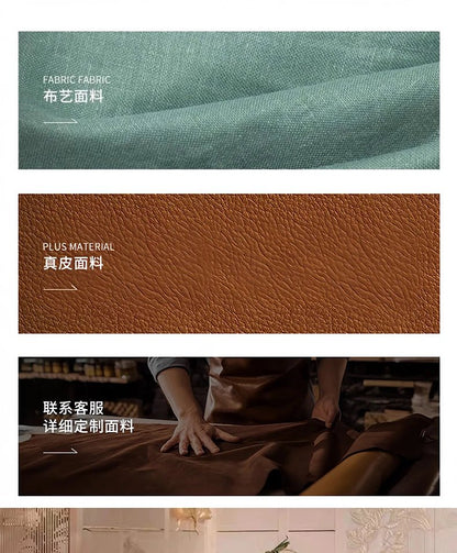 High - end Italian light luxury club multi - person round Depu poker table chip table Texas entertainment chess and card room - Prime Devine Supply14:200006154customizedcustomized