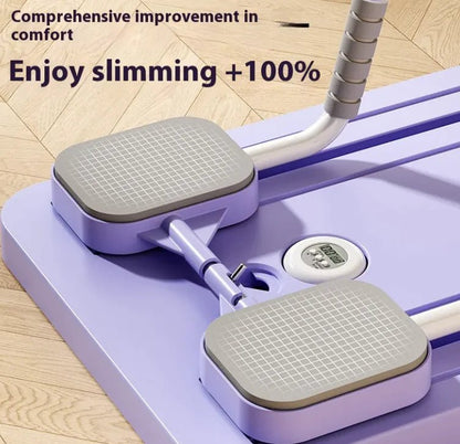 Household Abdominal Wheel Fitness Board - Prime Devine SupplyVY6A7K88SFitness & AccessoriesPink Folding Style