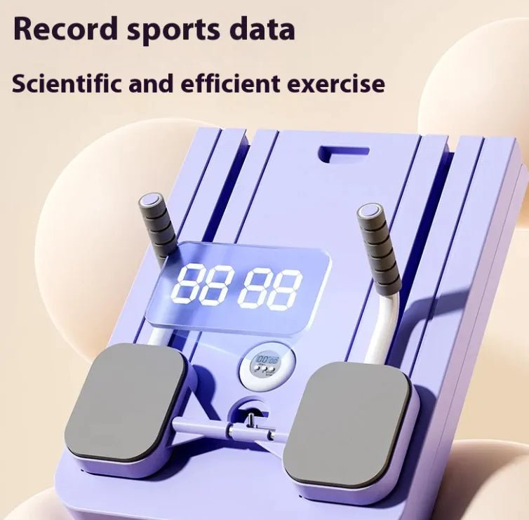 Household Abdominal Wheel Fitness Board - Prime Devine SupplyOXBU87KFitness & AccessoriesGrey folding style