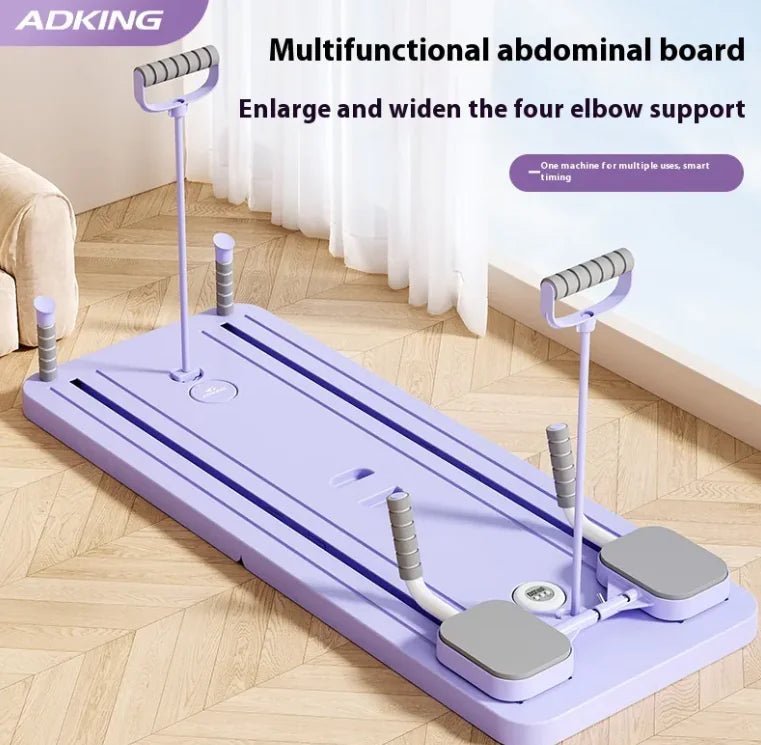 Household Abdominal Wheel Fitness Board - Prime Devine SupplyVY6A7K88SFitness & AccessoriesPink Folding Style