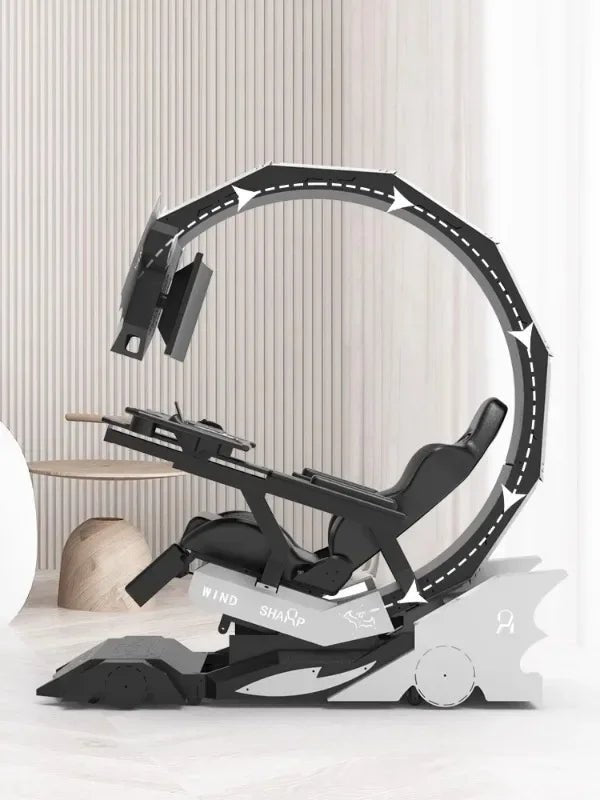Intelligent cockpit gaming chair, space capsule computer chair, e - sports hotel, internet cafe gaming, sedentary comfort - Prime Devine Supply14:35085011