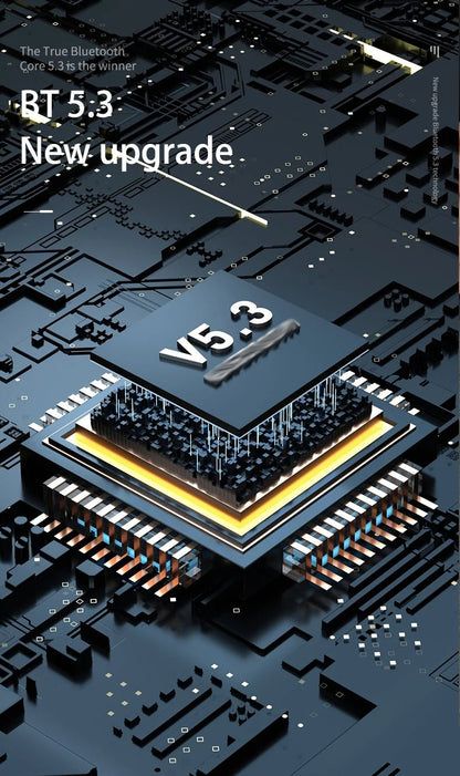 Invisible Headphones TWS Mini Earphones Wireless Bluetooth 5.3 Earbuds with Microphone Noise Reduction In - Ear Headset for Phone - Prime Devine Supply14:175BlackBlack