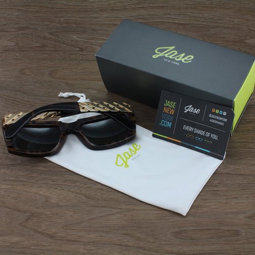 Jase New York Casero Sunglasses in Havana - Prime Devine SupplyJS1402TORJS1402TOR