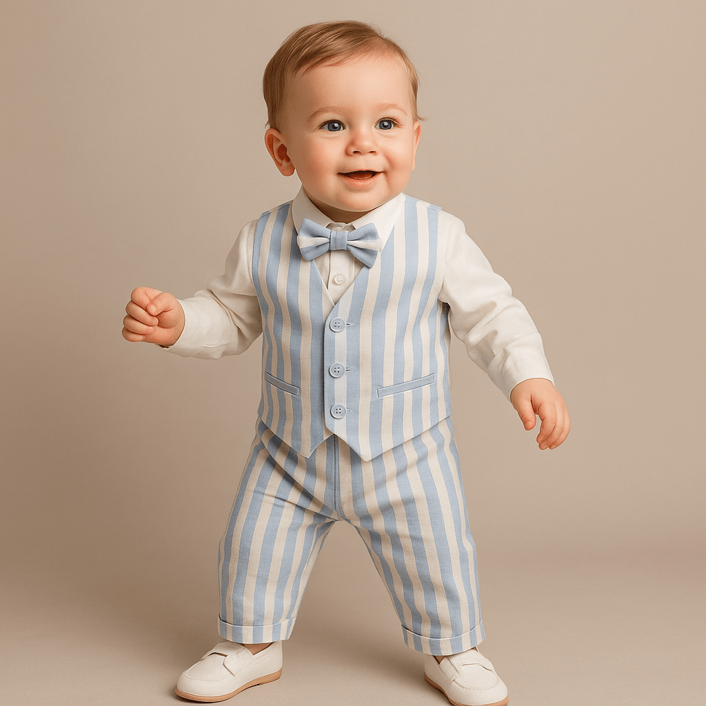Joey's Stylish Vest Set - Prime Devine SupplyJoey's StylishBaptism BoysBlue