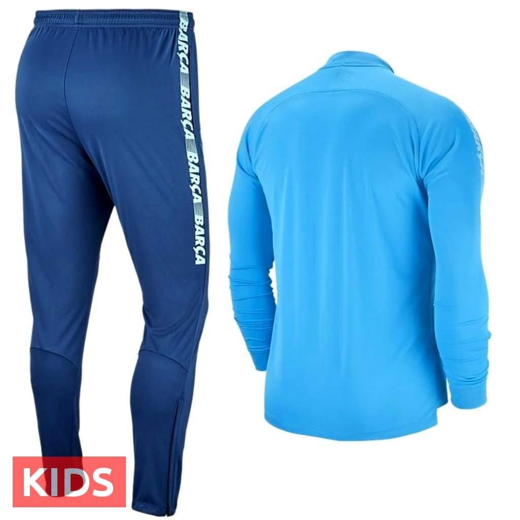 Kids - FC Barcelona soccer presentation Tracksuit light blue 2019 - Nike - Prime Devine Supply19570739675224TracksuitKids XS - 6/8 years