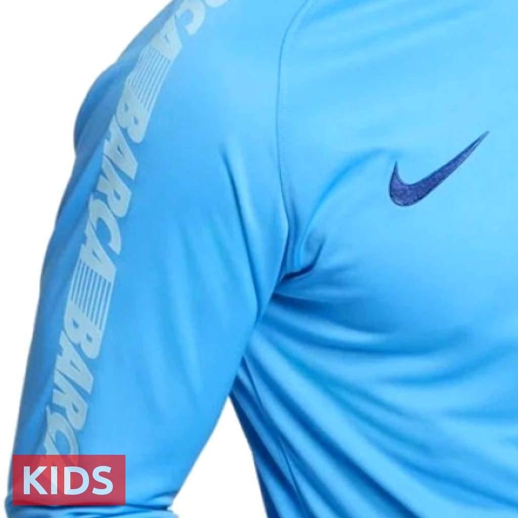 Kids - FC Barcelona soccer presentation Tracksuit light blue 2019 - Nike - Prime Devine Supply19570739675224TracksuitKids XS - 6/8 years