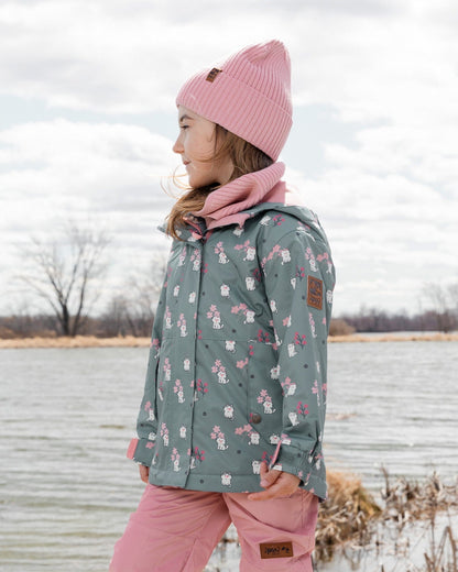 Knit Neckwarmer Pale Pink - Prime Devine SupplyH30WT27_06003_6/24mOutdoor Accessories6/24m