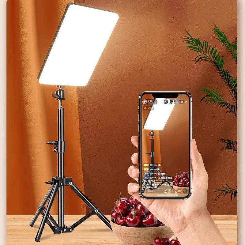 LED Video Light Panel Photographic Lighting Panel Lighting For Streaming Tri Color Strip Fill Light Selfie Light For Shoot Live - Prime Devine Supply14:9458CM LIGHT58CM LIGHT