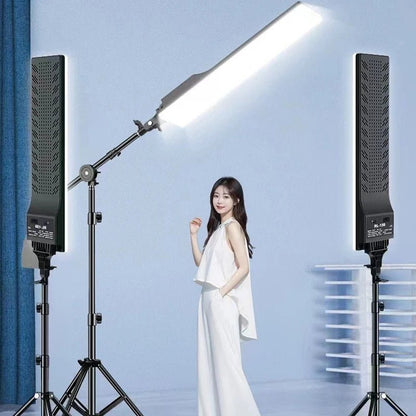 LED Video Light Panel Photographic Lighting Panel Lighting For Streaming Tri Color Strip Fill Light Selfie Light For Shoot Live - Prime Devine Supply14:9458CM LIGHT58CM LIGHT