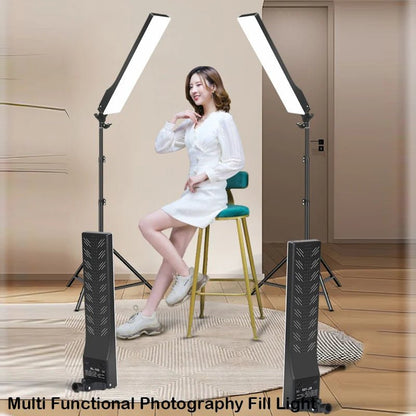 LED Video Light Panel Photographic Lighting Panel Lighting For Streaming Tri Color Strip Fill Light Selfie Light For Shoot Live - Prime Devine Supply14:9458CM LIGHT58CM LIGHT