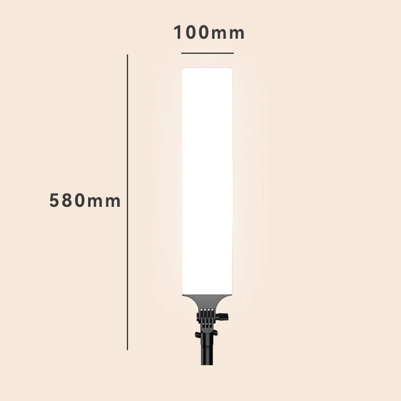 LED Video Light Panel Photographic Lighting Panel Lighting For Streaming Tri Color Strip Fill Light Selfie Light For Shoot Live - Prime Devine Supply14:9458CM LIGHT58CM LIGHT