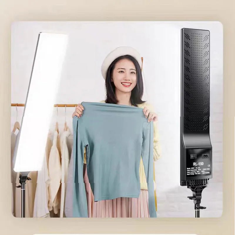 LED Video Light Panel Photographic Lighting Panel Lighting For Streaming Tri Color Strip Fill Light Selfie Light For Shoot Live - Prime Devine Supply14:9458CM LIGHT58CM LIGHT