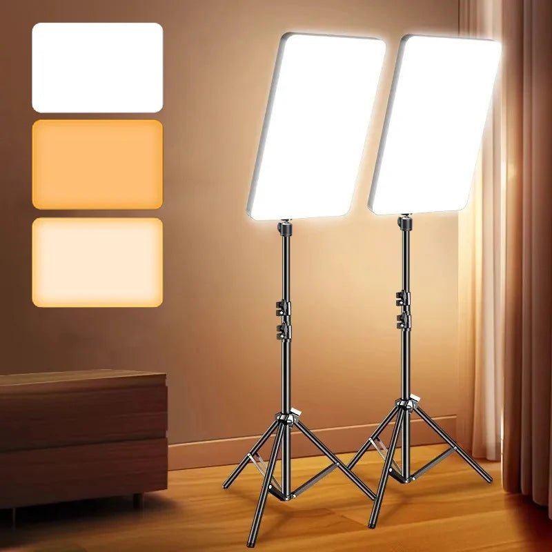 LED Video Light Panel Photographic Lighting Panel Lighting For Streaming Tri Color Strip Fill Light Selfie Light For Shoot Live - Prime Devine Supply14:9458CM LIGHT58CM LIGHT