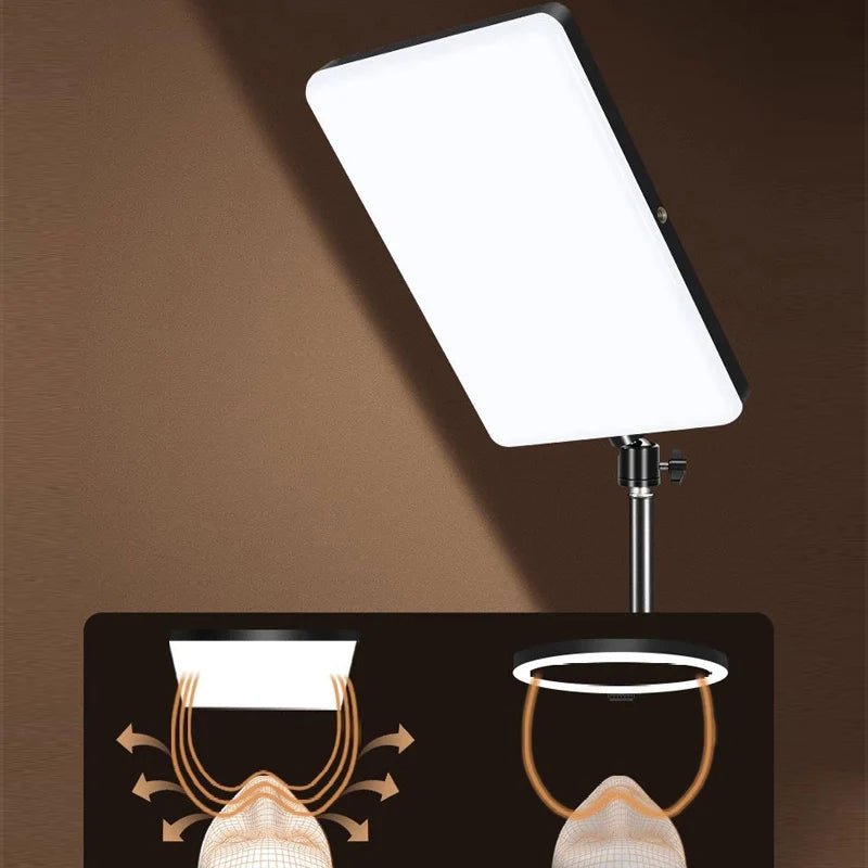 LED Video Light Panel Photographic Lighting Panel Lighting For Streaming Tri Color Strip Fill Light Selfie Light For Shoot Live - Prime Devine Supply14:9458CM LIGHT58CM LIGHT