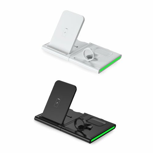 Magnetic Power Tiles 4 In 1 Wireless Charging Station - Prime Devine Supply723466575324WHITE