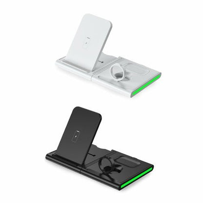 Magnetic Power Tiles 4 In 1 Wireless Charging Station - Prime Devine Supply723466575324WHITE