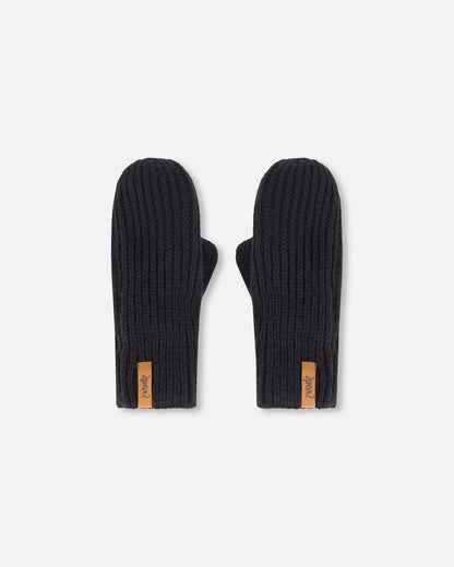 Mid - Season Knit Mittens Black - Prime Devine SupplyH20ZW07_999_2/4Outdoor Accessories2/4