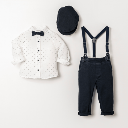 Milo Classic Formal Cotton Set - Prime Devine Supply2661 - Milo ClassicFormal BoysNavy