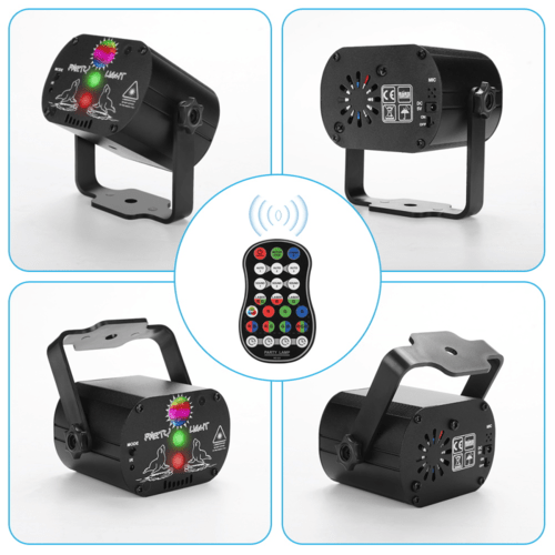 Mini RGB Disco Light LED Laser Stage Projector - Prime Devine SupplyUSB-OverseasUSB