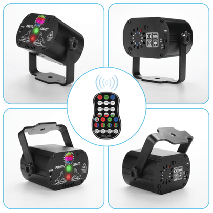 Mini RGB Disco Light LED Laser Stage Projector - Prime Devine SupplyUSB-OverseasUSB