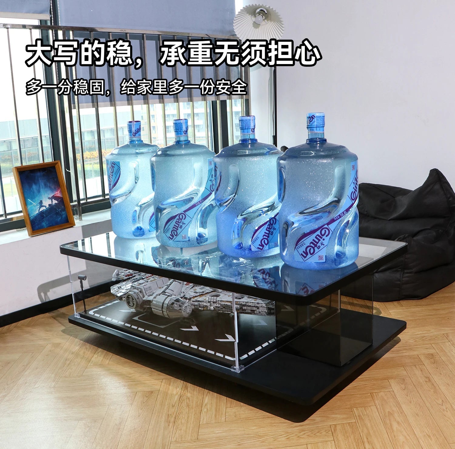Modern simple living room home coffee table acrylic display box building block model dust cover advanced sense - Prime Devine Supply14:200006152coffee tablecoffee table
