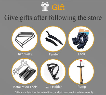 Nathaniel E - Bike,1000W Brushless Motor,27.5"Adult E - Mountain Bike,45Ah large capacity batteries,7 speed,45KM/H,Outdoor Trip Bike - Prime Devine Supply14:200002984Grey-45Ah;200007763:201336100Grey - 45Ah