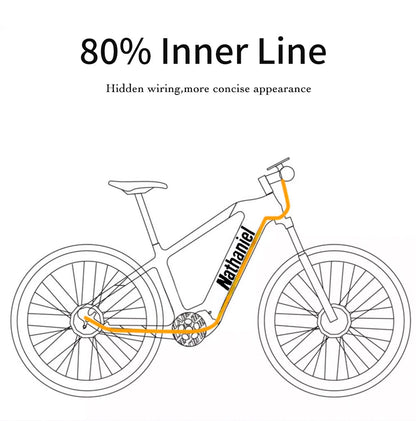 Nathaniel E - Bike,1000W Brushless Motor,27.5"Adult E - Mountain Bike,45Ah large capacity batteries,7 speed,45KM/H,Outdoor Trip Bike - Prime Devine Supply14:200002984Grey-45Ah;200007763:201336100Grey - 45Ah